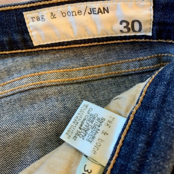 EUC💎 RAG & BONE Distressed Skinny Jeans size 30 in Sheffield - Picture 9 of 15